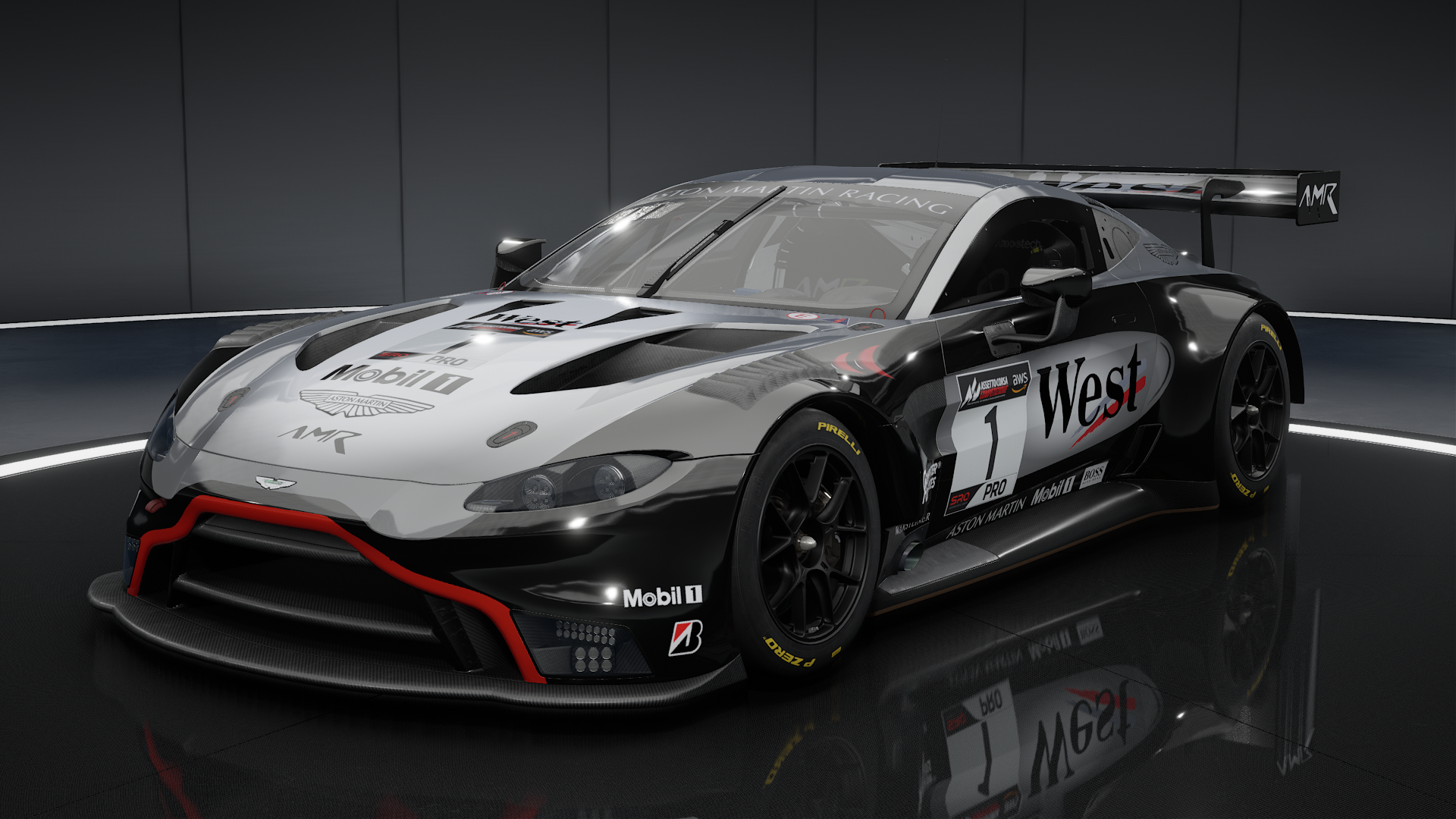 Powerful Aston Martin Vantage V8 GT3 Mount Panorama Setup – Assetto Corsa Competizione (Qualifying + Race, PC)
