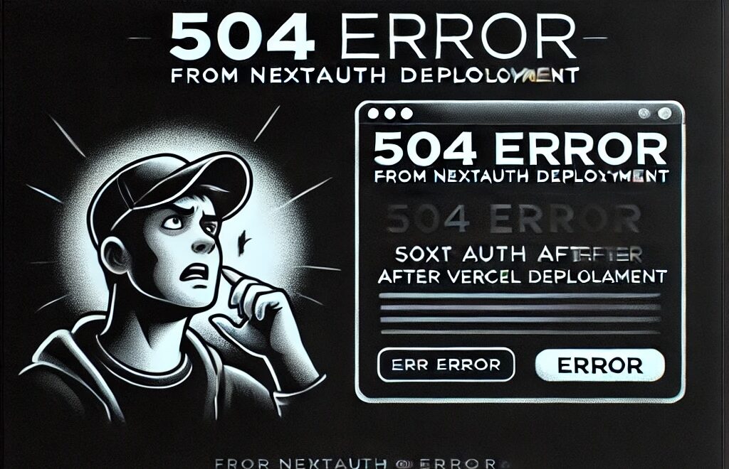 Fixing 504 Errors with NextAuth After Vercel Deployment